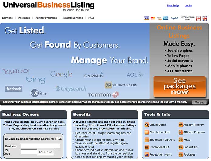 Use automated listings to propel your internet profiles.